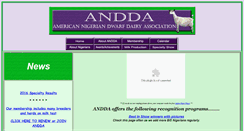 Desktop Screenshot of andda.org