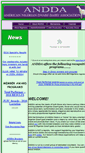 Mobile Screenshot of andda.org